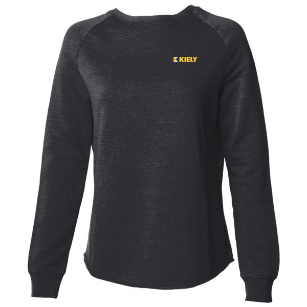   - Women's California Wave Wash Crewneck Sweatshirt Thumbnail