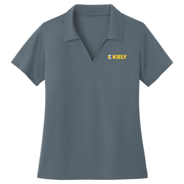   - Ladies Dri Mesh ® V Neck Polo Thumbnail