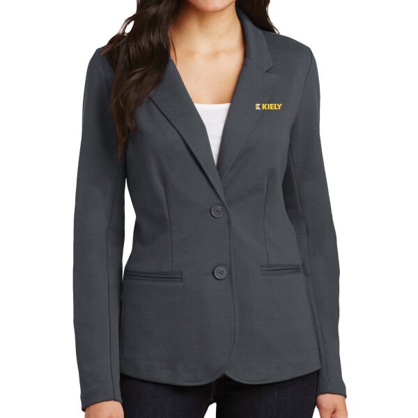   - Ladies Knit Blazer Thumbnail