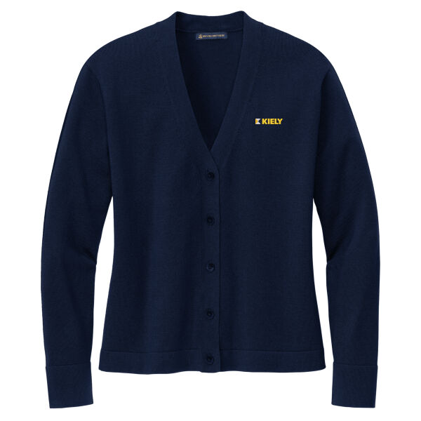   - Women's Cotton Stretch Cardigan Sweater Thumbnail